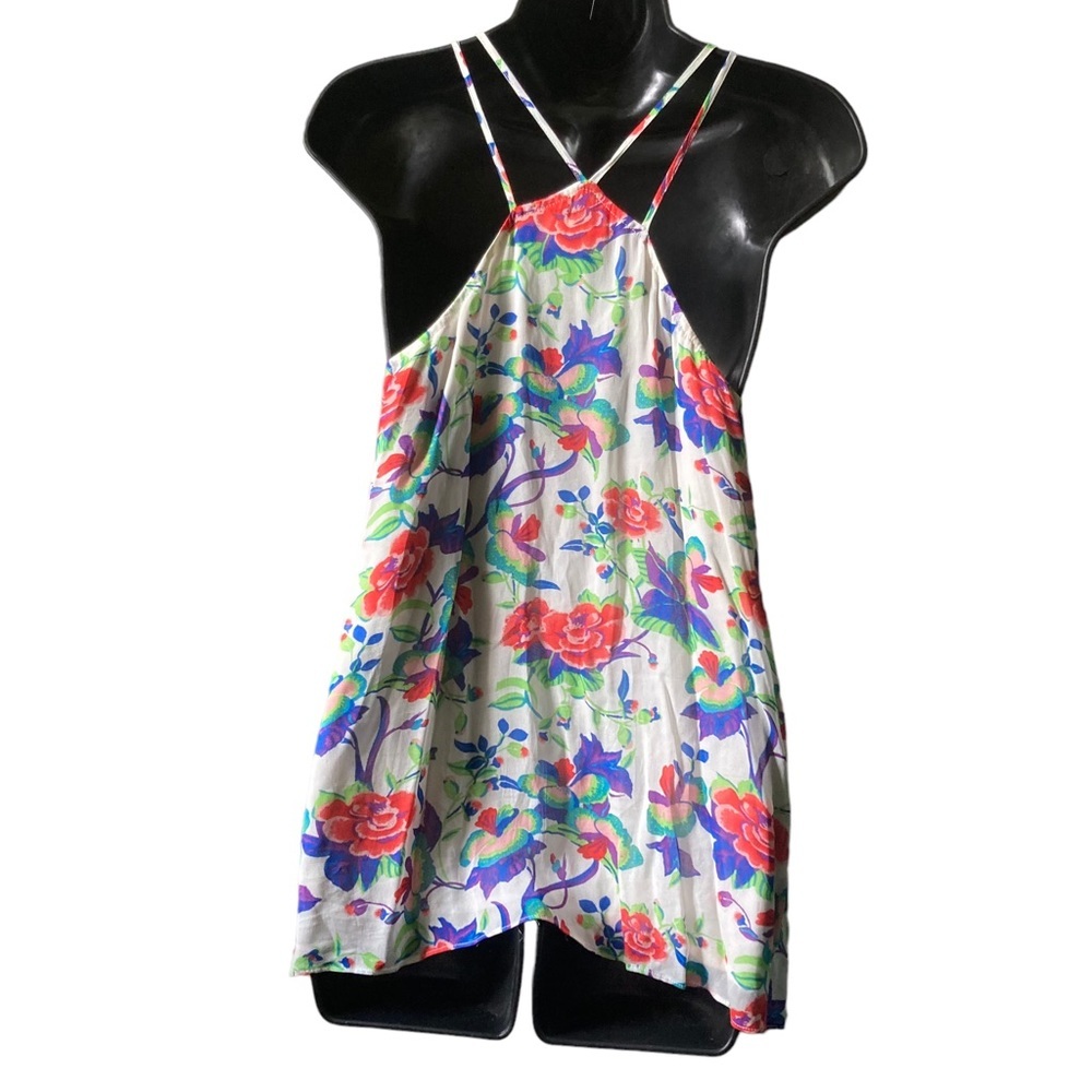 ANTHROPOLOGIE Maeve St.Lucia Tank Top Blouse Size Medium - Picture 2 of 12